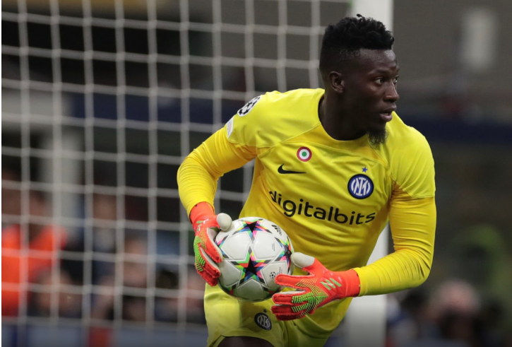 André Onana avec l'Inter Milan 