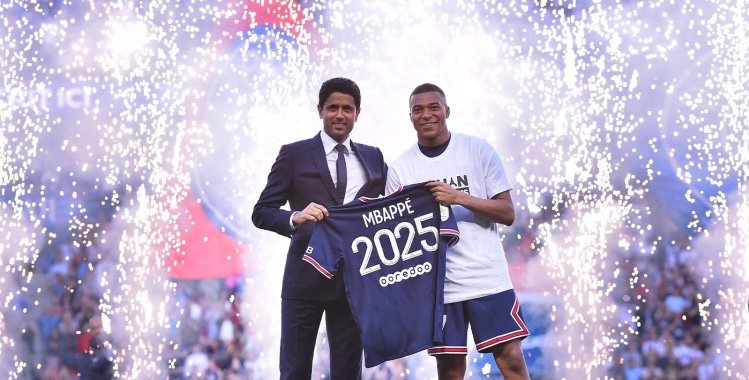 Kylian Mbappé lors de sa prolongation 