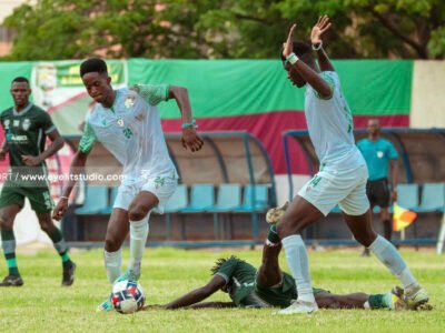 Moussa Ndiaye (Jaraaf) face au Casa Sport