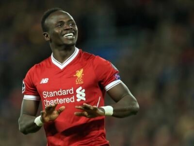 Sadio Mané avec Liverpool