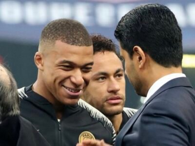 Kylian Mbappé et Nasser eL khelaifi