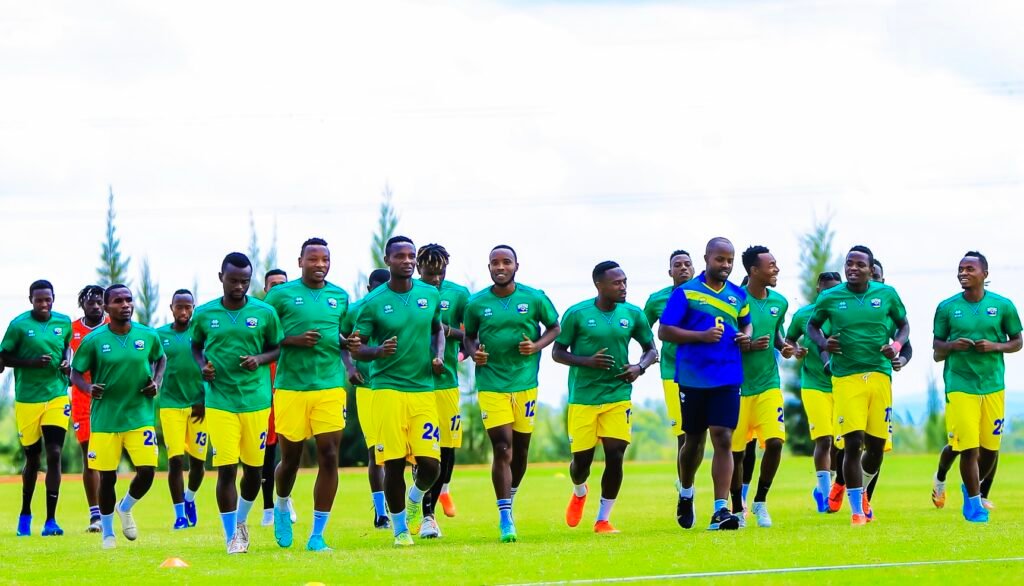 Equipe du Rwanda en regroupent avant d'affronter le Sénégal