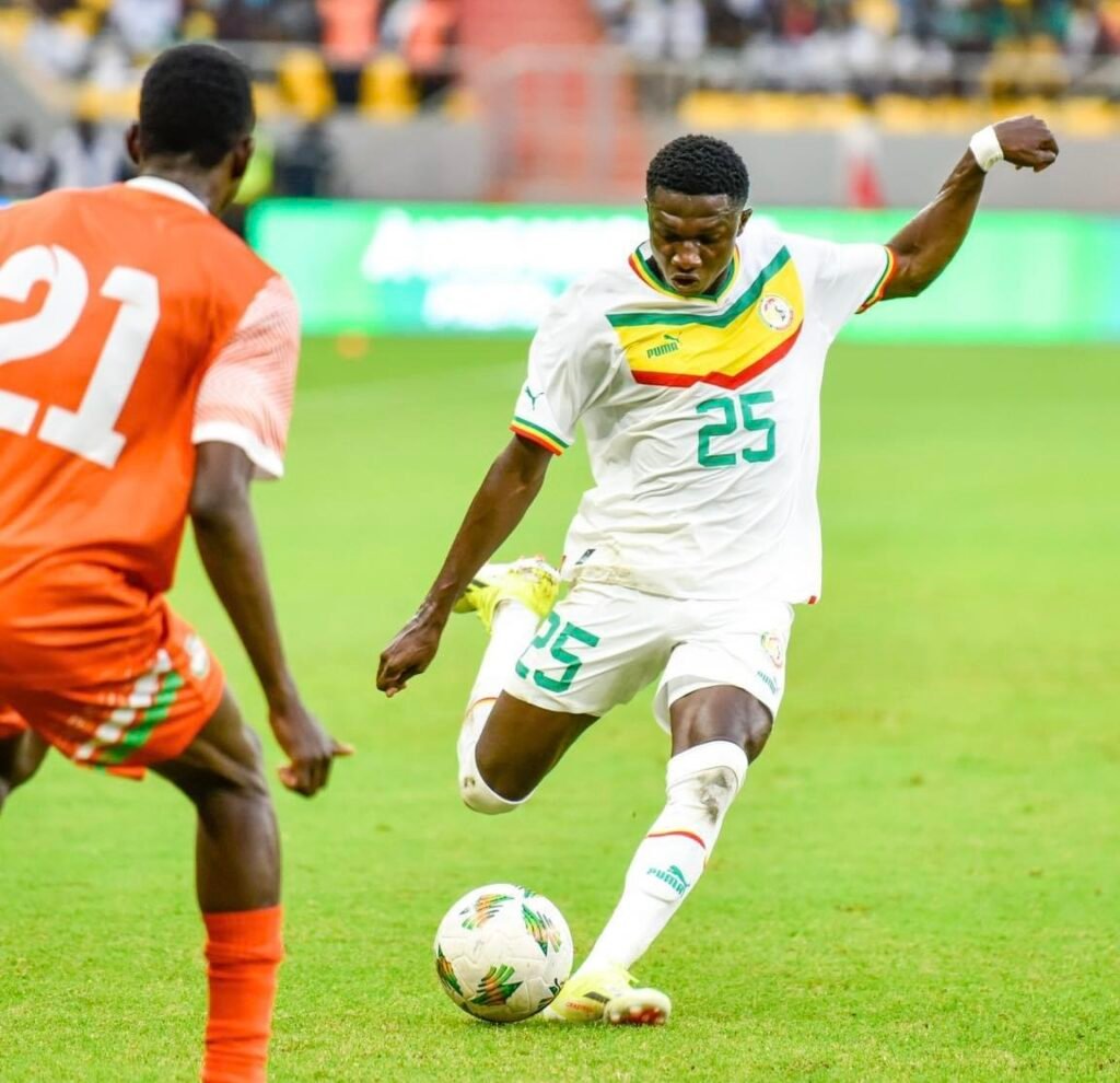 Lamine Camara l'une des satisfactions du match face au Niger