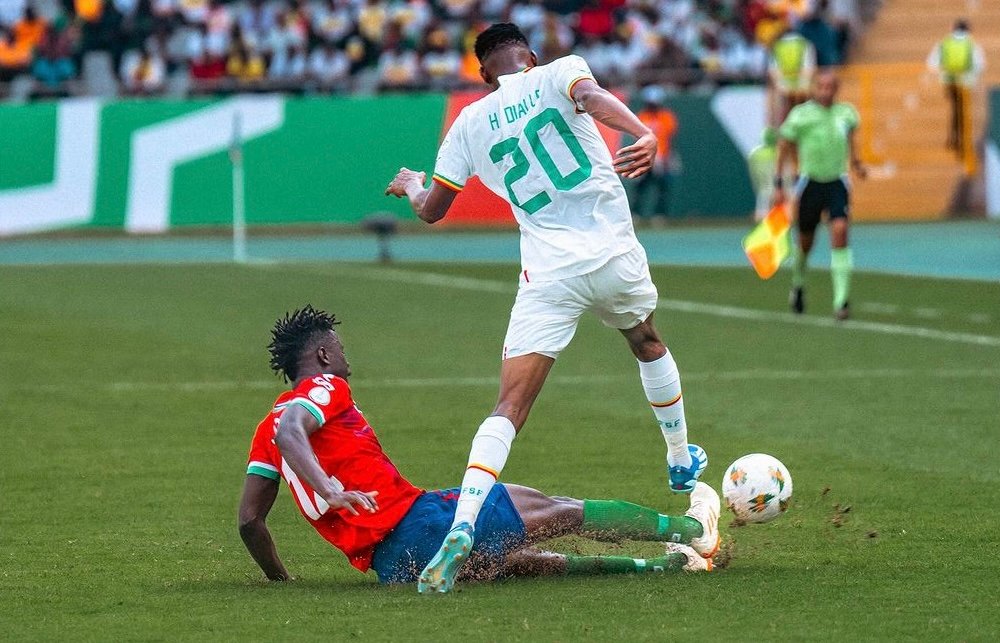 Habib Diallo face à la Gambie
