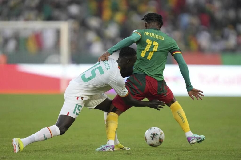 Krepin Diatta, face à Nkoudou vend 19 jan 2024, stade Charles Konan Banny Yamoussoukro