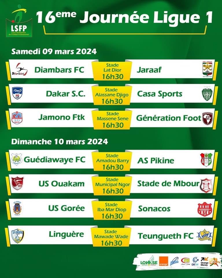 Programme 16e Journée