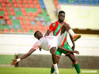 Pape Souleymane Dione, buteur de la SONACOS