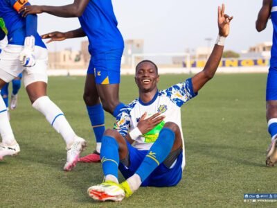 Adama Diarra, après son but face au Casa