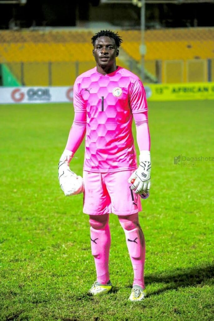 Prine Hally Guèye avec les U20 du Sénégal 