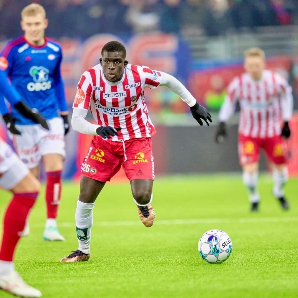 El Hadji Malick Diouf sous les couleurs de Tromsø (Norvège)