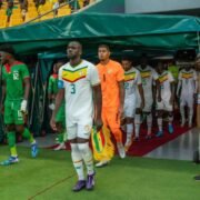 Les Lions face au Burkina Faso