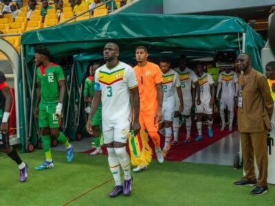 Les Lions face au Burkina Faso