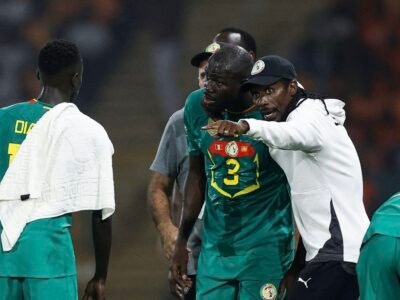 Aliou Cissé et Kalidou Koulibaly