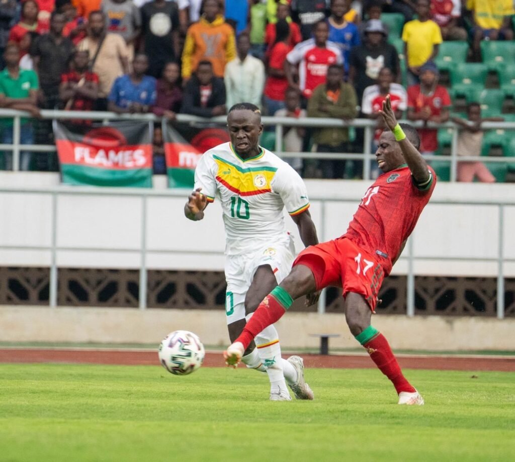 Sadio Mané face au MALAWI J4 qualifications CAN 2024