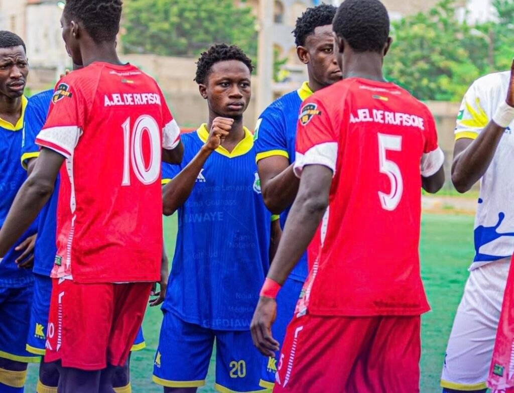 Guédiawaye Football Club bat AJEL 2 buts à 1 au stade Amadou Barry et se relance.