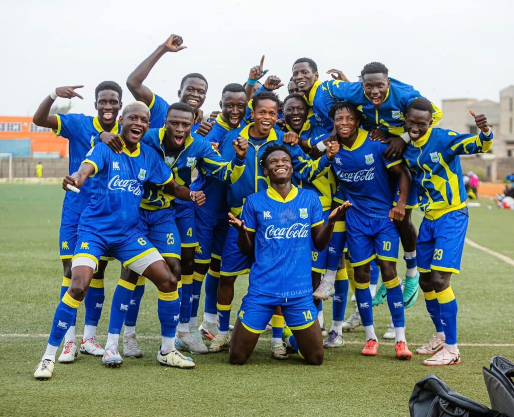 Photo de GFC après la victoire devant JAMONO (2-0)