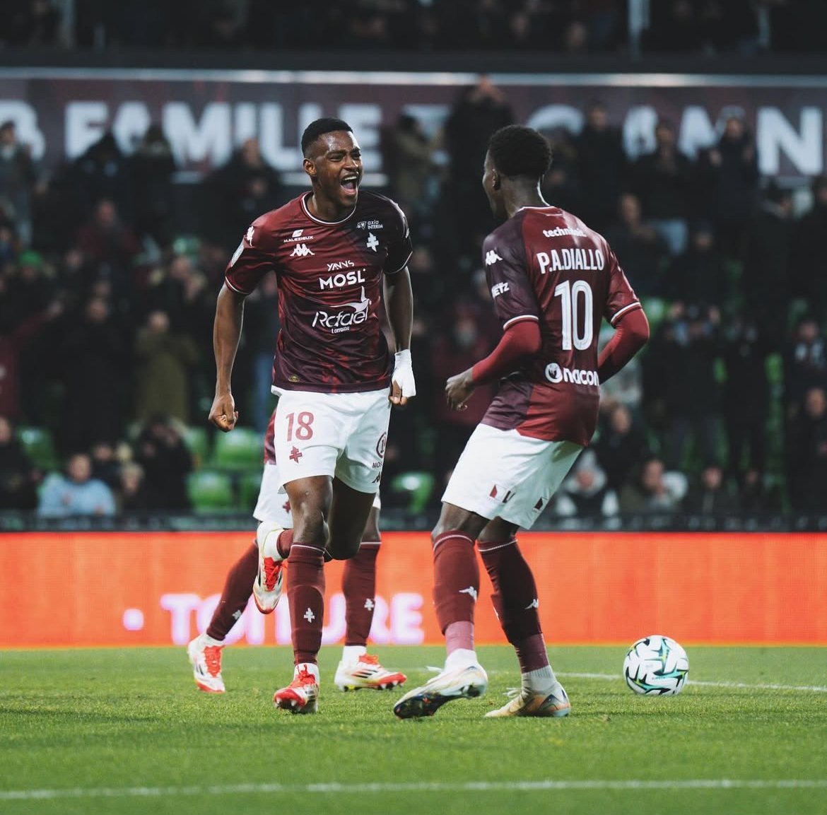 Idrissa Guéye et Pape Amadou Diallo buteurs avec Metz