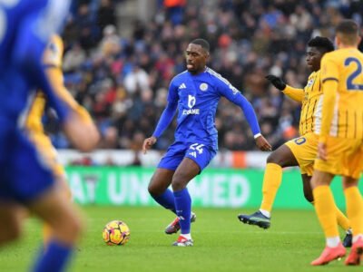 Boubakary Soumaré, avec Leicester