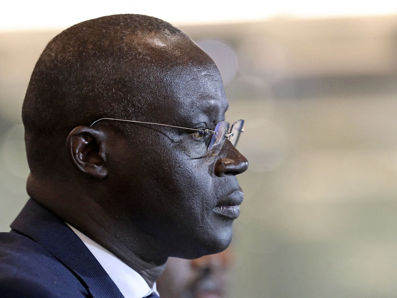 Augustin Senghor, en roue libre