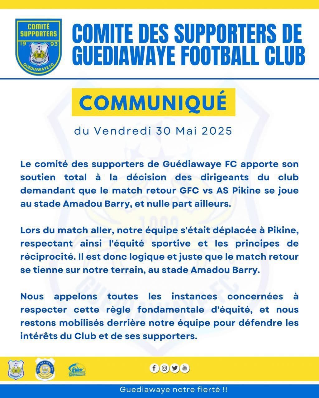 Menaces sur le derby de la banlieue