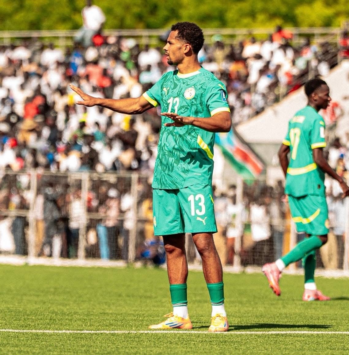 Illiman Ndiaye, 10-10-2025 Juba, SSD-SN (0-5), qual.mondial. CP: Eyelit 