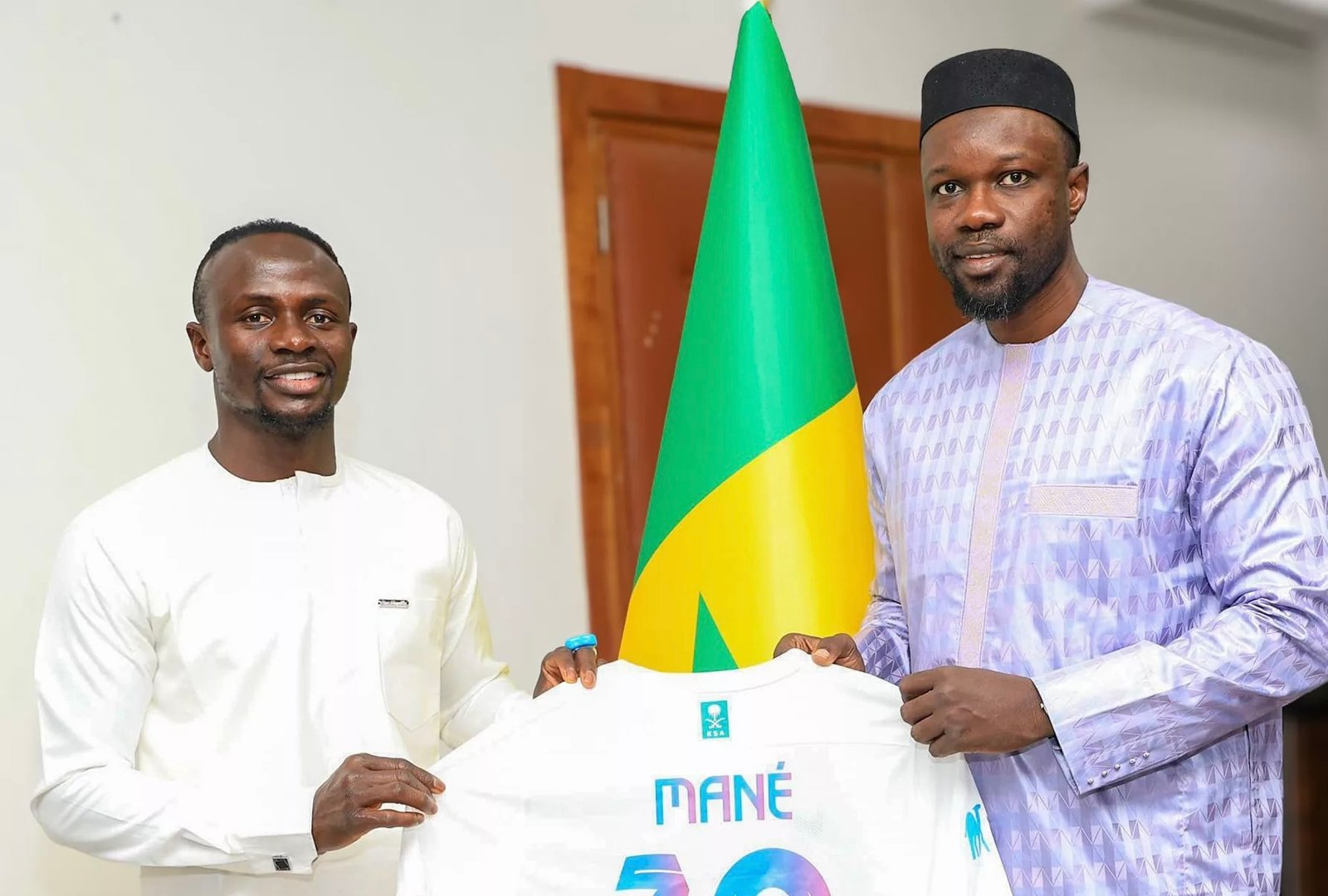 Ousmane Sonko et Sadio Mané