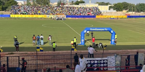 Guédiawaye Football club a reçu Dakar Sacré-Coeur dans une très belles ambiance au stade Amadou Barry pour la première journée de Ligue1.